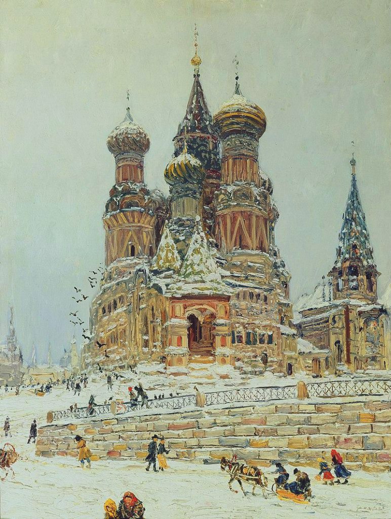 Храм Василия Блаженного 1917.